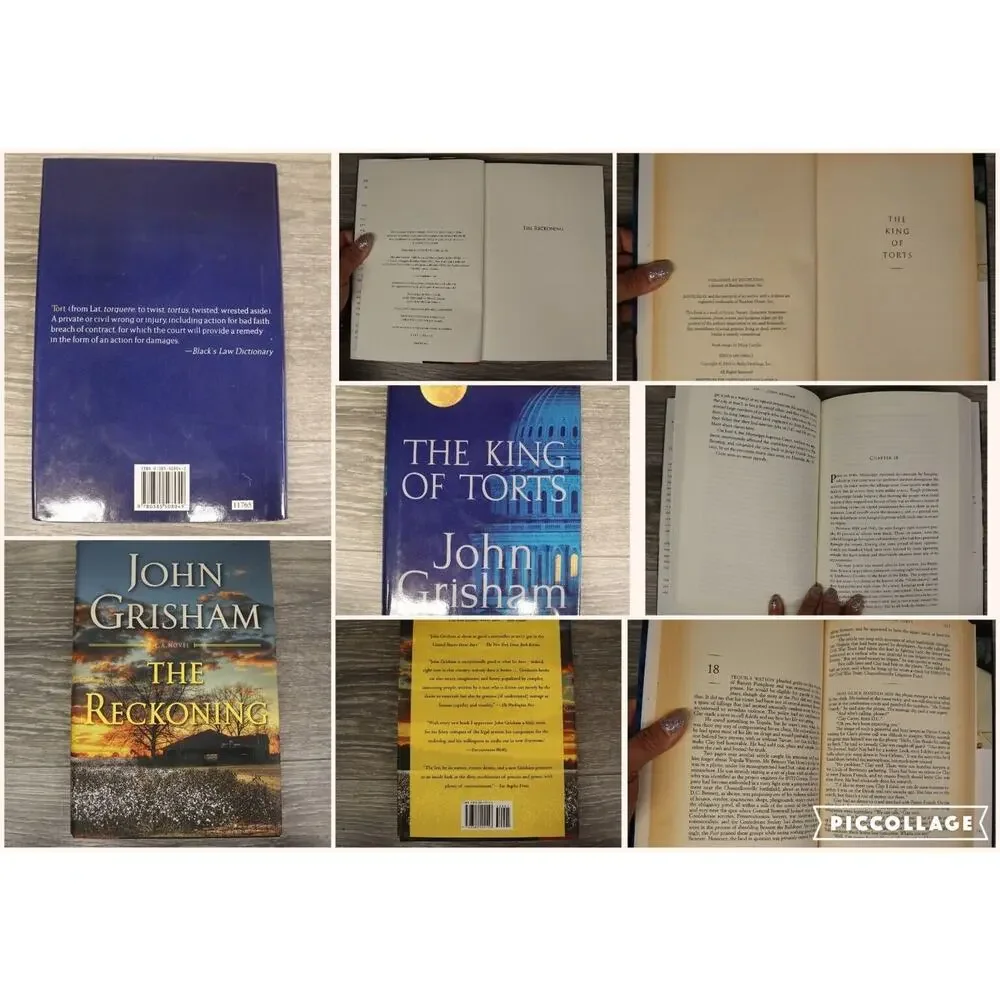 John Grisham The Summons Runaway Jury Bleachers Novels Hardback Fiction Bundle